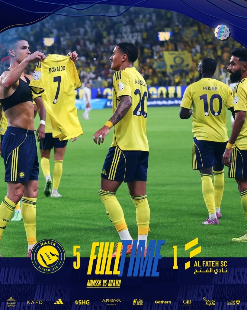 Al-Nassr vs Al Fateh: Felix Hat-Trick Seals 5-1 Victory Al-Nassr vs Al Fateh
