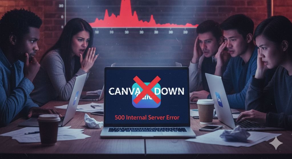 Canva Down: The Great Digital Shutdown That Sparked Global Panic Canva Down