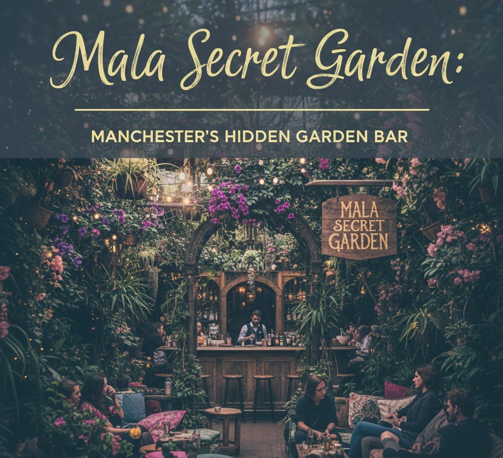 Mala Secret Garden: Manchester’s Hidden Garden Bar Stunning Crowds Mala Secret Garden