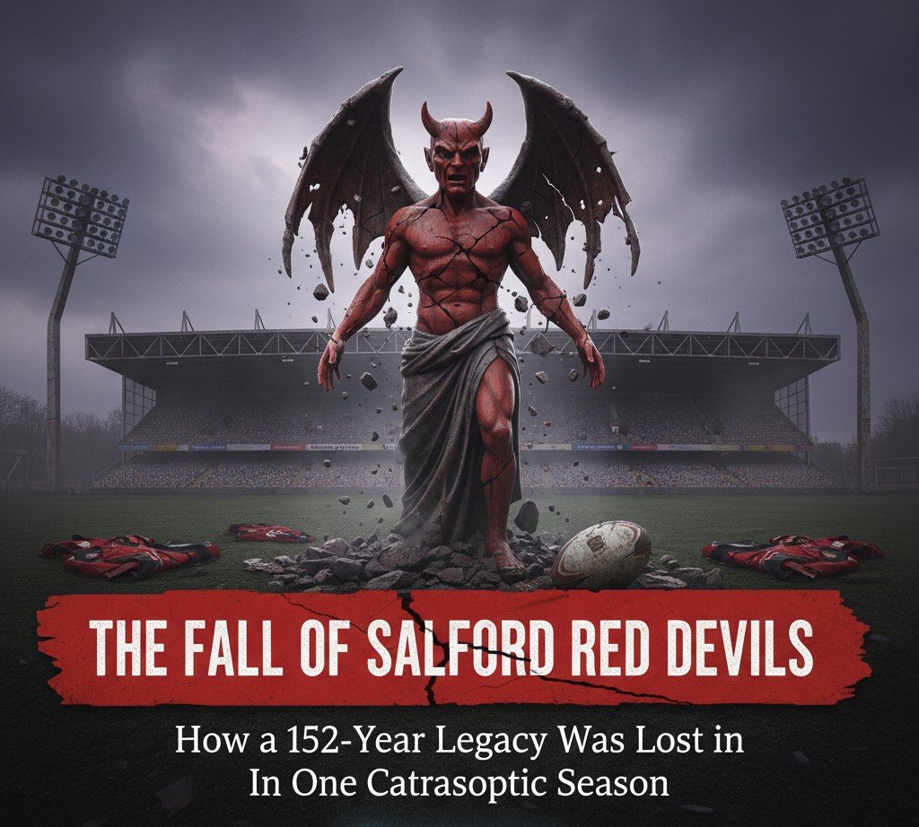 The Fall of Salford Red Devils: How a 152-Year Legacy Was Lost in One Catastrophic Season Fall of Salford Red Devils