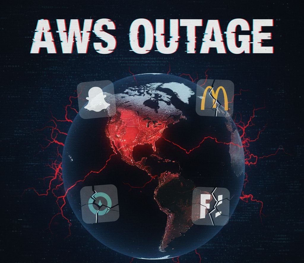 UK Wakes to Digital Disruption as Massive AWS Outage Cripples Global Internet AWS Outage