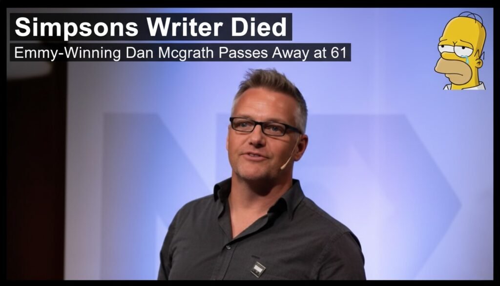 Simpsons Writer Died: Emmy-Winning Dan McGrath Passes Away at 61 Simpsons Writer Died