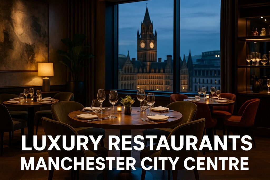 luxury dining Manchester