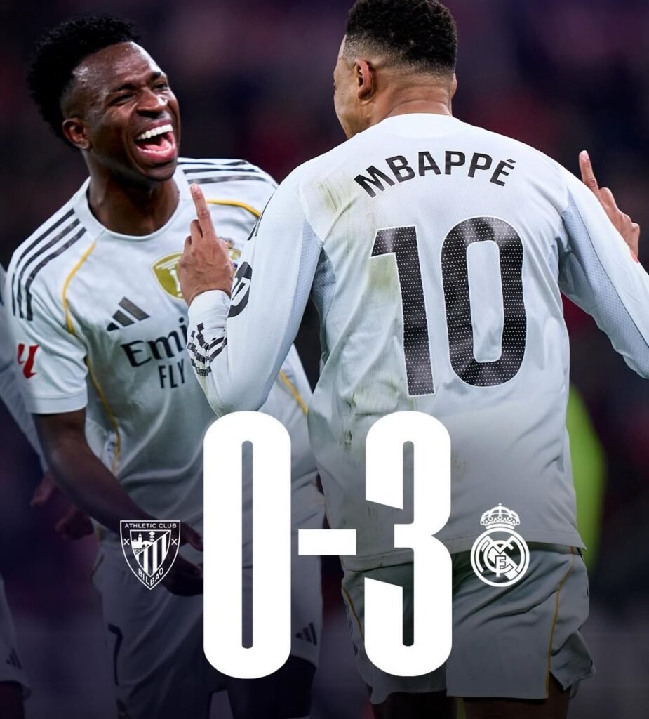 Athletic Club vs. Real Madrid: Mbappé and Camavinga Silence San Mamés in Decisive 0-3 Win Athletic Club vs. Real Madrid