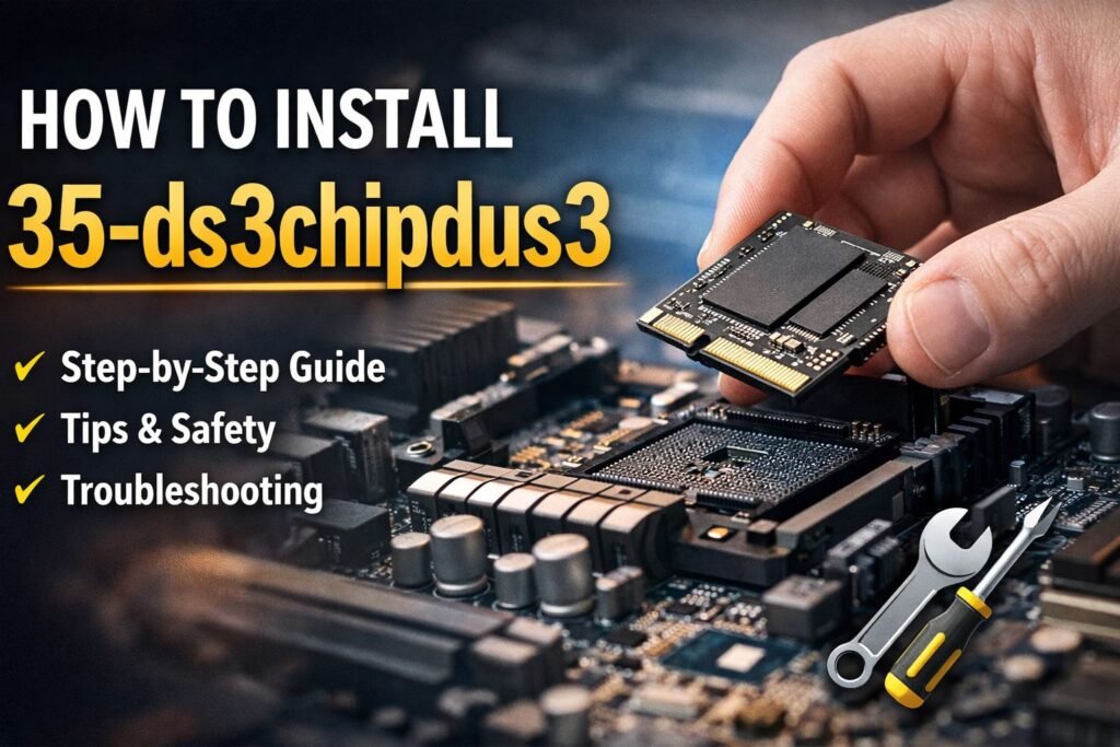 How to Install 35-ds3chipdus3