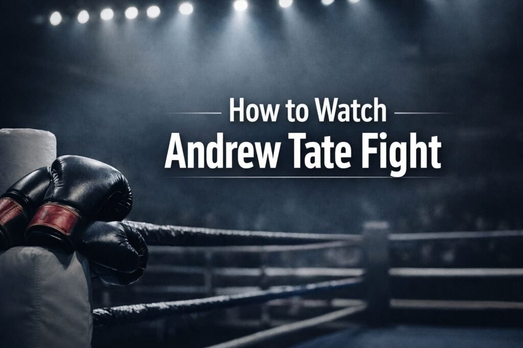 How to Watch Andrew Tate Fight: Legal Streaming Guide for UK Viewers How to Watch Andrew Tate Fight