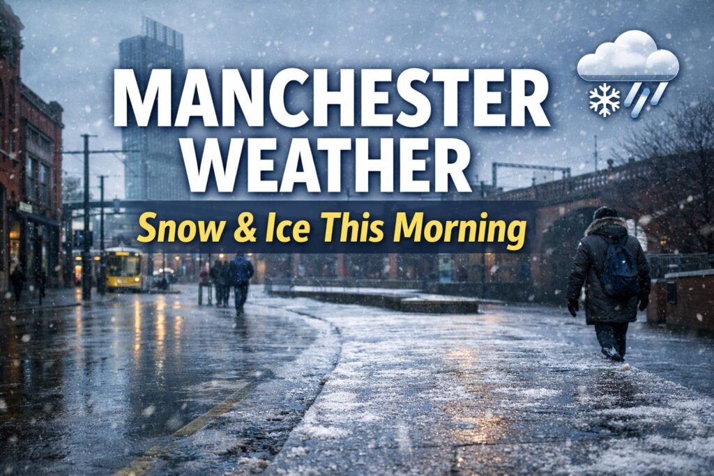 Manchester weather today