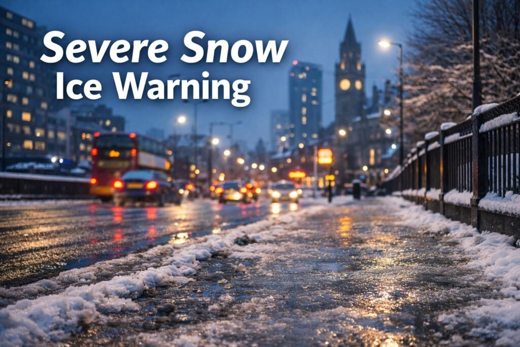 Severe Snow Ice Warning