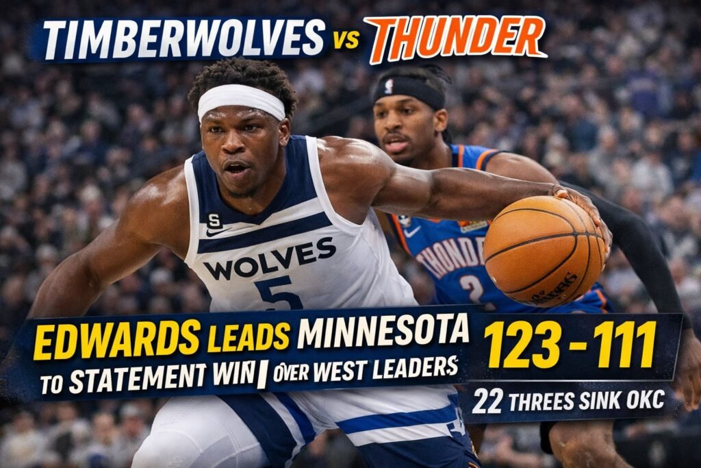 Timberwolves vs Thunder