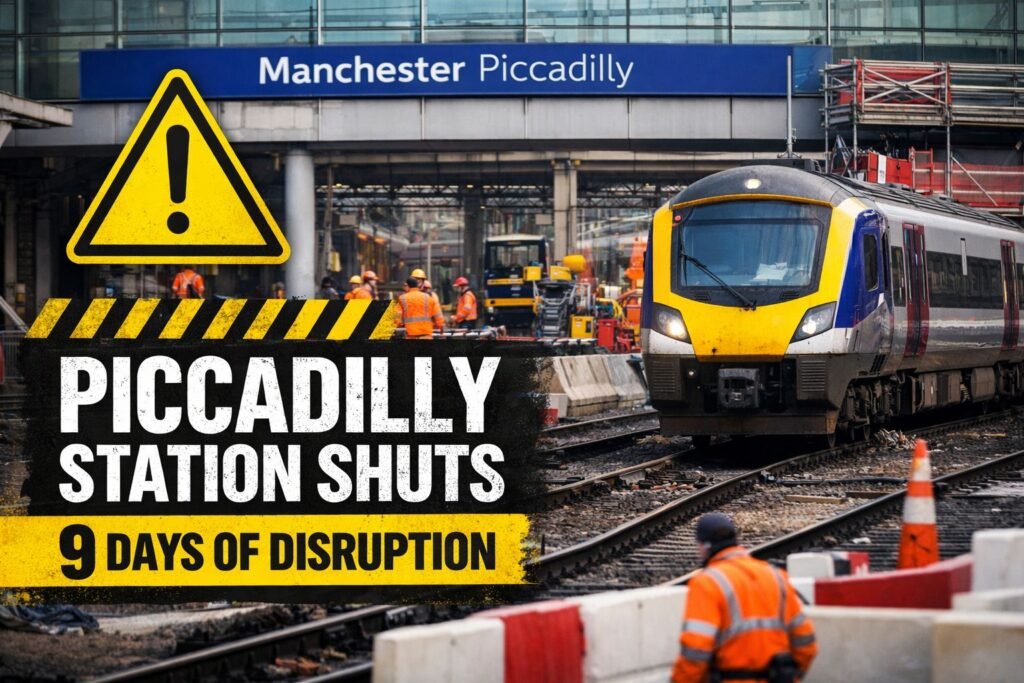 Piccadilly station shuts