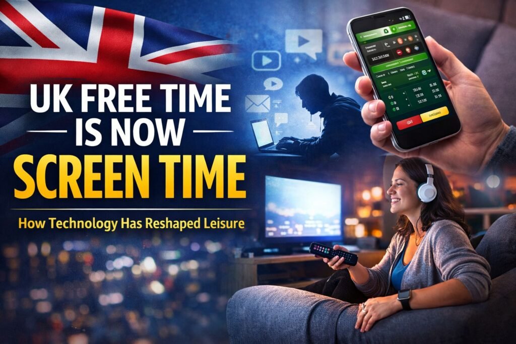 how technology has changed leisure time