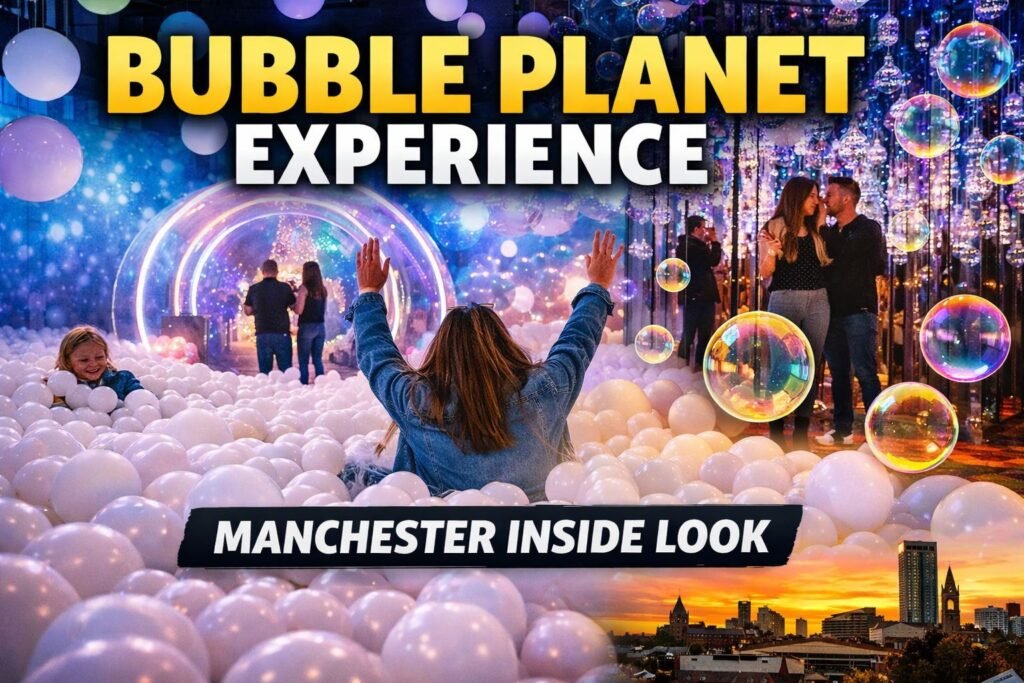Bubble Planet Experience Manchester: Inside the Immersive Bubble Attraction Bubble Planet Experience